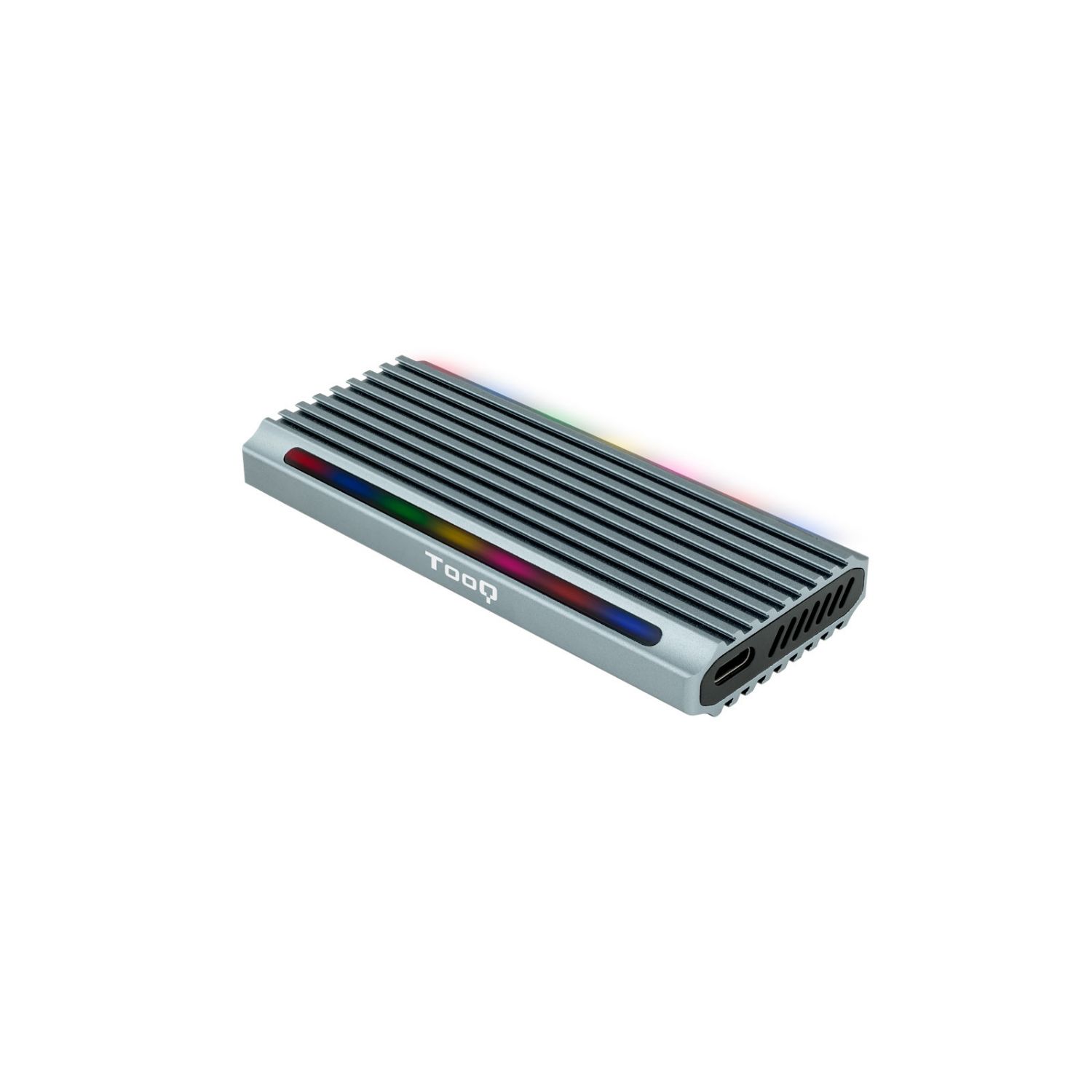 TQE-2221G - Caja TOOQ SSD M.2/PCIe/SATA USB-C 3.0 Gris (TQE-2221G)