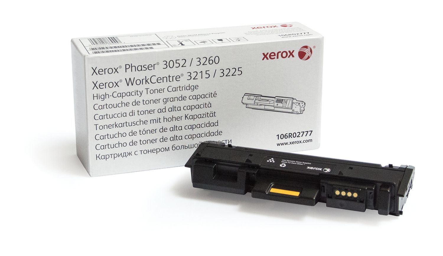 106R02777 - Toner XEROX Laser Negro 3000 pginas (106R02777)