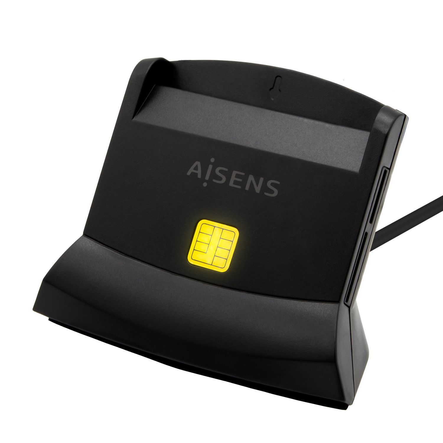 ASCR-SN04CSD-BK - Lector de Tarjetas AISENS Smart Cards DNIe SIM USB-C 2.0 Negro (ASCR-SN04CSD-BK)