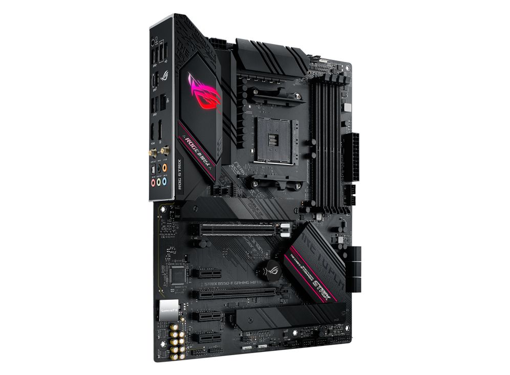 90MB19V0-M0EAY0 - Placa base ASUS ROG STRIX B550-F GA WIFI II: (AM4) 4DDR4 SATA3 M.2 PCIe USB 2.0 USB-A 3.0/3.1 USB-C 3.1 HDMI DP RJ45 ATX 7.1 WiFi 6 Bluetooth 5.2 Gigabit Ethernet 2.5