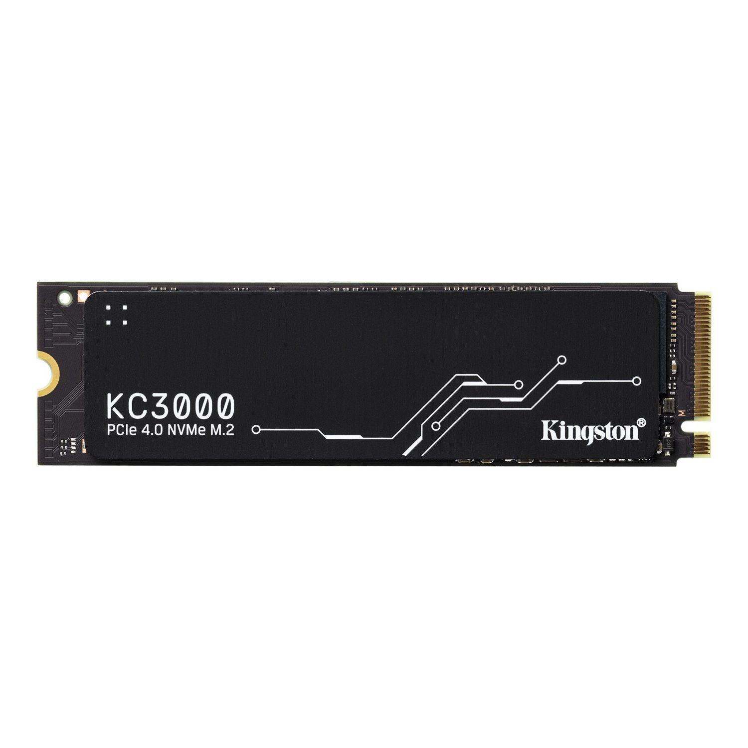 SKC3000S/1024G - SSD Kingston KC300 1.02 Tb M.2 PCIe 4.0 3D TLC Lectura 7000 Mb/s Escritura 6000 Mb/s PC/Notebook Disipador Trmico (SKC3000S/1024G)