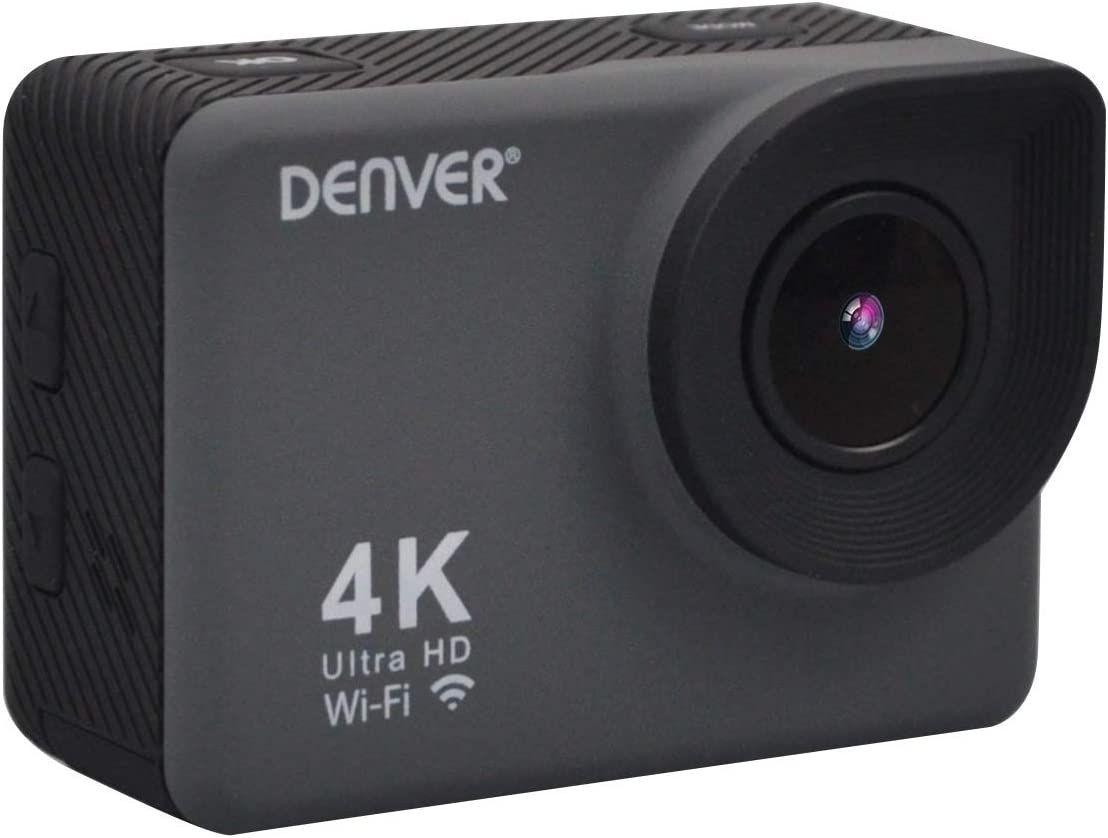 ACK-8062W - Sportcam DENVER 4K UHD 2? 5Mp 720p 1080p IP68 WiFi mUsb mHDMI USB 2.0 Sensor CMOS Micrfono Altavoces Negra (ACK-8062W)