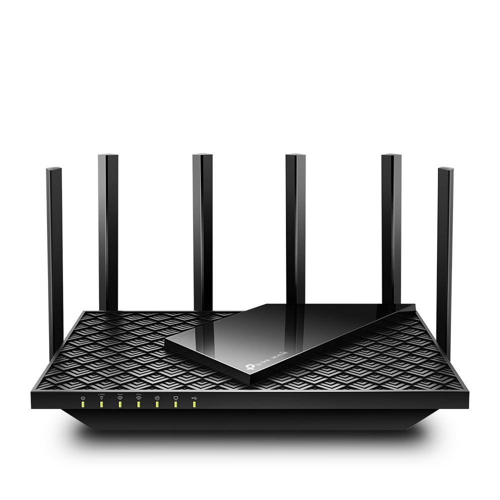 ARCHER AXE75 - Router TP-Link AX5400 Gigabit Ethernet WiFi 6 TriBand 5xRJ45 1xUSB-A 3.0 6 Antenas Externas Desmontables Negro (Archer AXE75)