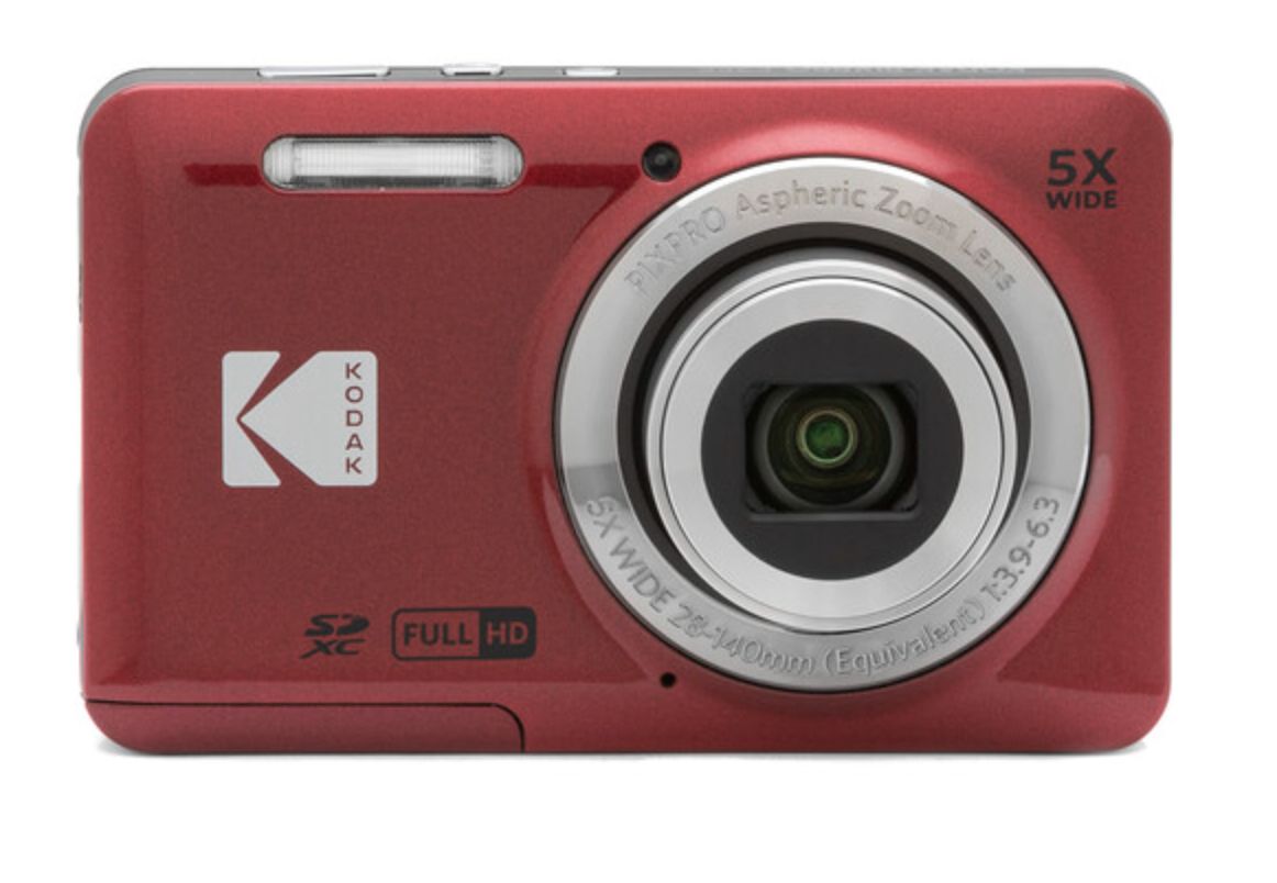 FZ55R - Cmara Digital Kodak Pixpro 16MP Zoom 5x Roja (FZ55R)