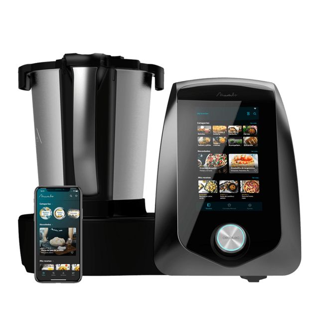 04188 - Robot de Cocina Multifunci�n CECOTEC Mambo 12090 1700W 30 Funciones Conexi�n WiFi Pantalla TFT T�ctil de 7