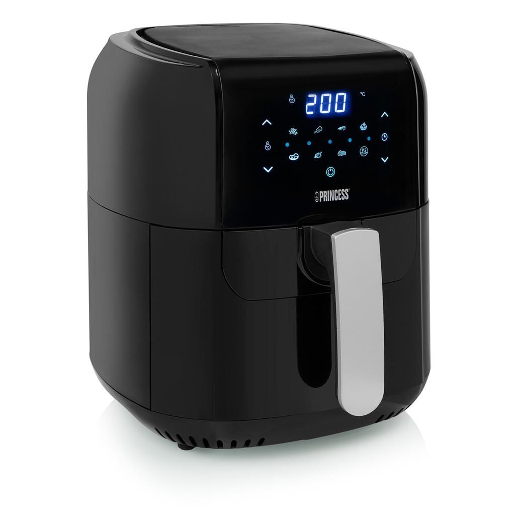 01.183029.01.650 - Freidora por Aire Princess Aerofryer 1400W Capacidad 5.5L Negra (183029)