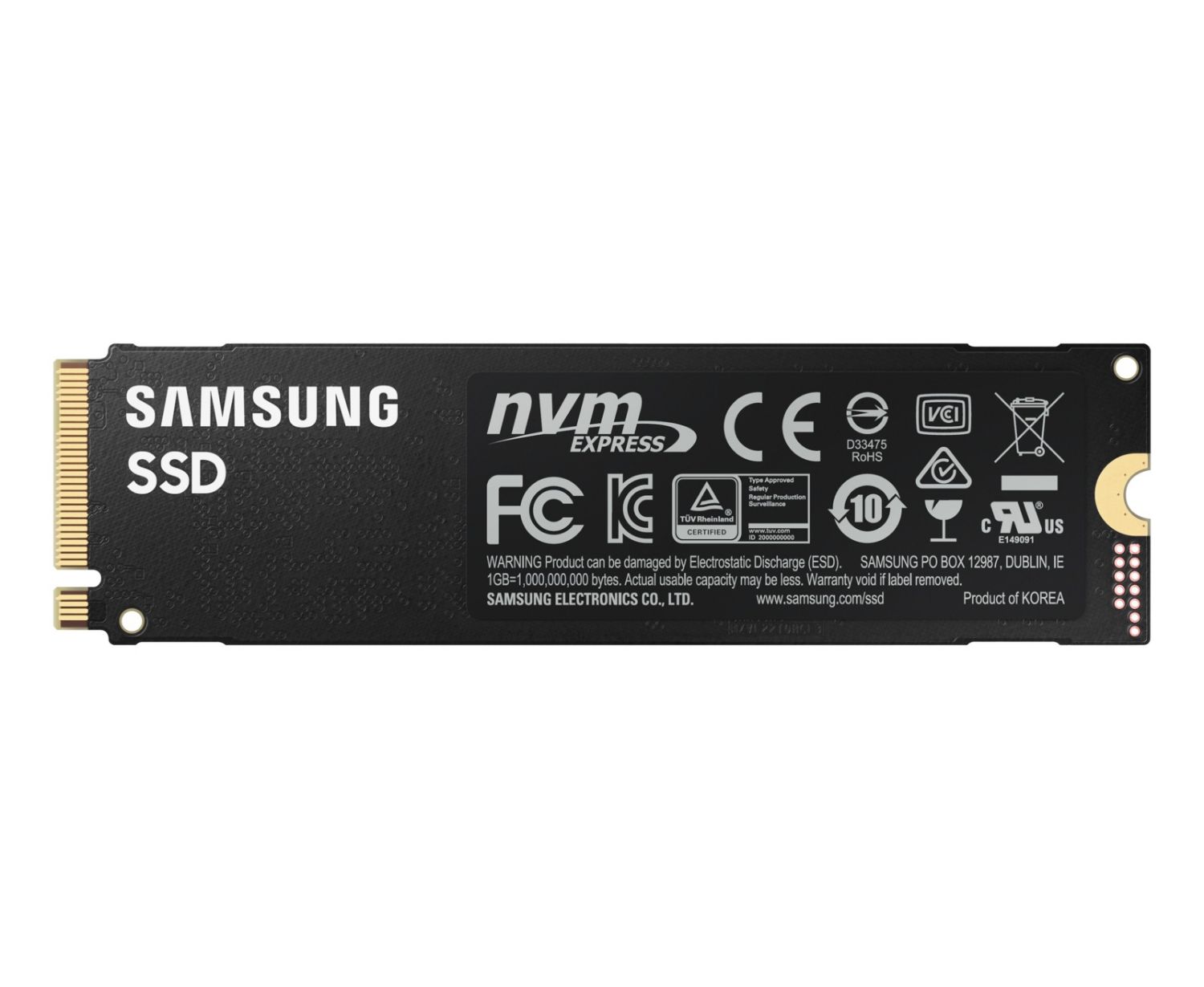 MZ-V8P500BW - SSD Samsung 980 Pro NVMe M.2 PCIe 4.0 512Gb V-NAND MLC Lectura 6900 Mb/s Escritura 5000 Mb/s PC (MZ-V8P500BW)