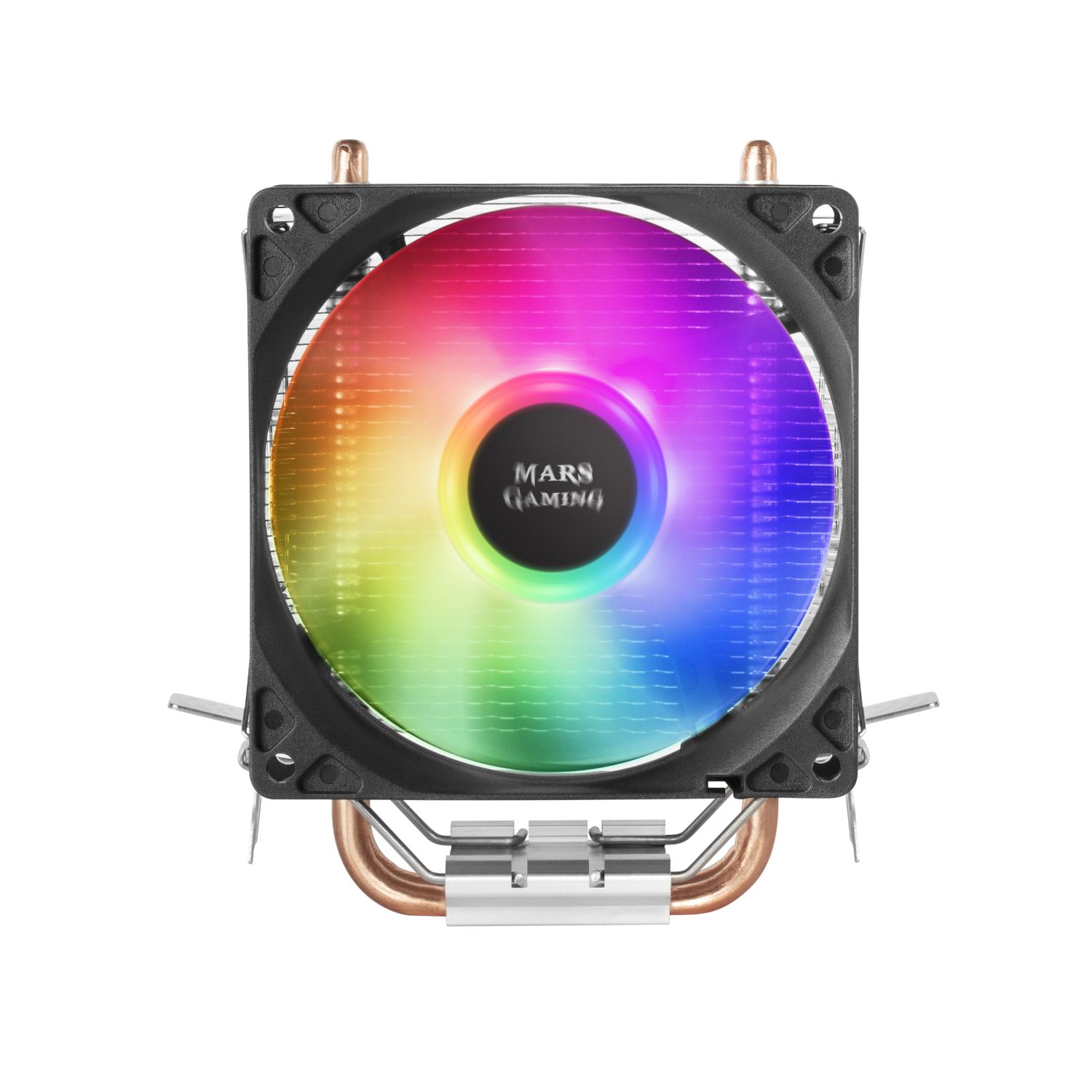 MCPUARGB - Ventilador CPU Mars Gaming Multisocket 90mm 130W RGB Chroma Negro (MCPUARGB)