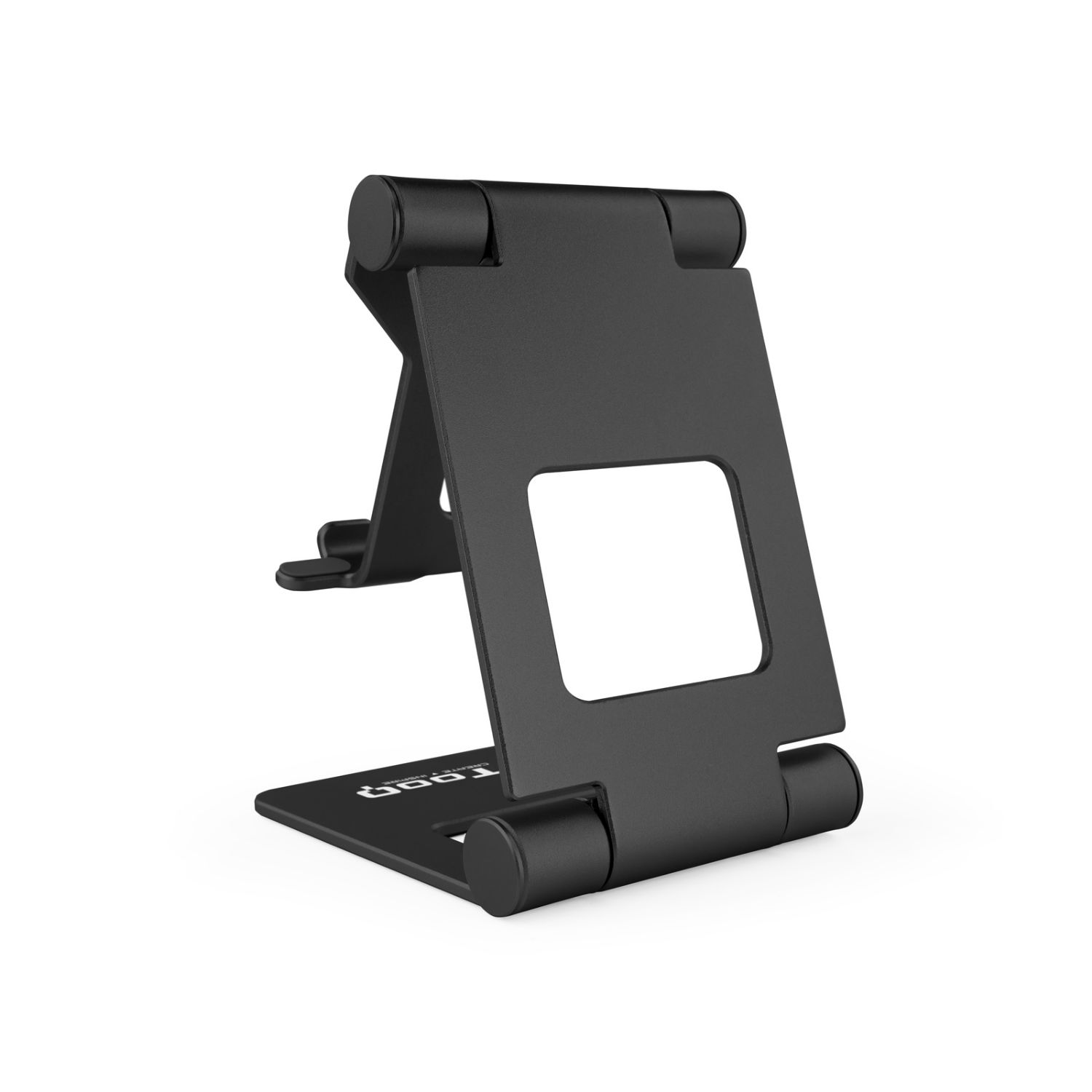 PH-KEOPS-NOCHE - Soporte TOOQ Plegable Slim Telfono/Tablet Negro (PH-KEOPS-NOCHE)
