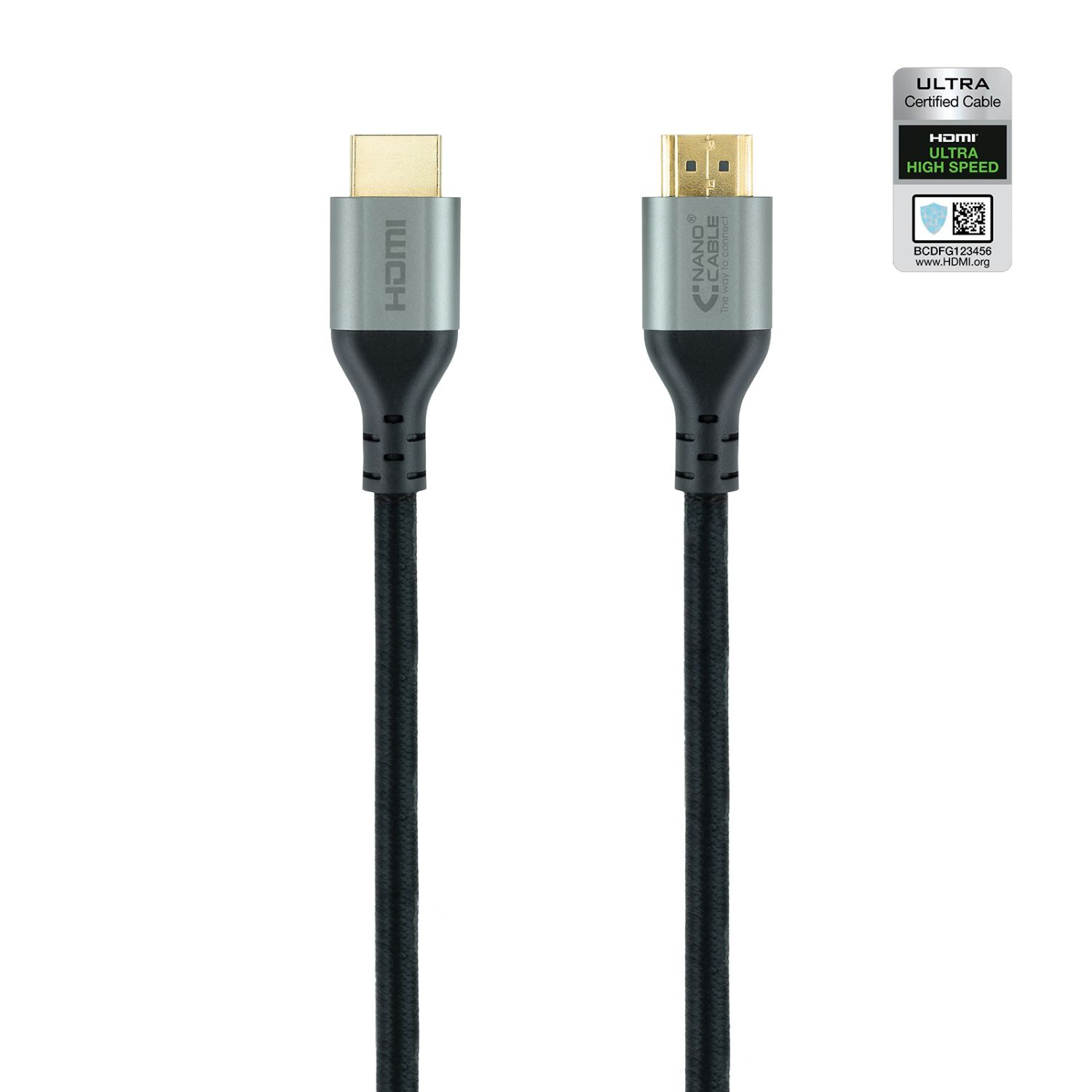 10.15.8101 - Nanocable HDMI A/M a HDMI A/M 1m Negro (10.15.8101)