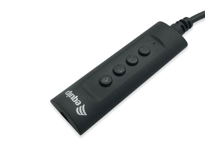 EQ245321 - Adaptador EQUIP USB-A a Jack 3.5mm Negro (EQ245321)