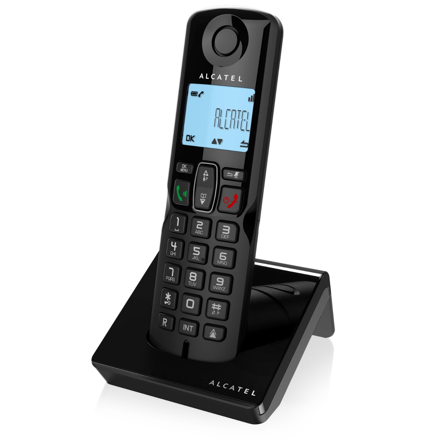 ATL1415520 - Telfono Inalmbrico Alcatel DEC S250 Negro (ATL1415520)