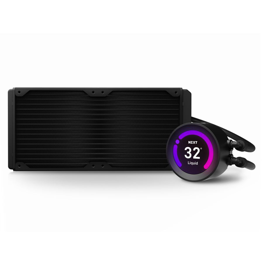 RL-KRZ63-01 - Refrigeracin Lquida CPU NZXT Kraken Multisocket 2x140mm Negra (RL-KRZ63-01)