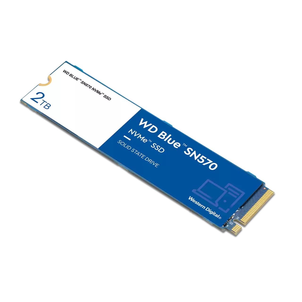 WDS200T3B0C - SSD WD Blue SN570 2Tb NVMe M.2 (WDS200T3B0C)