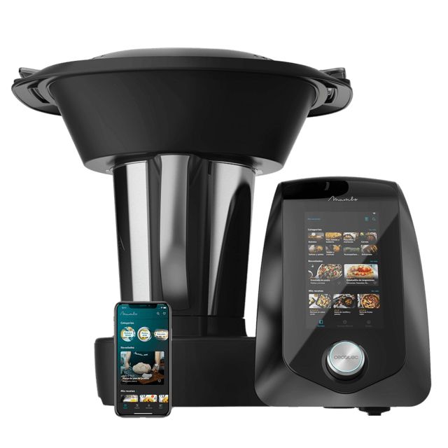 04188 - Robot de Cocina Multifunci�n CECOTEC Mambo 12090 1700W 30 Funciones Conexi�n WiFi Pantalla TFT T�ctil de 7