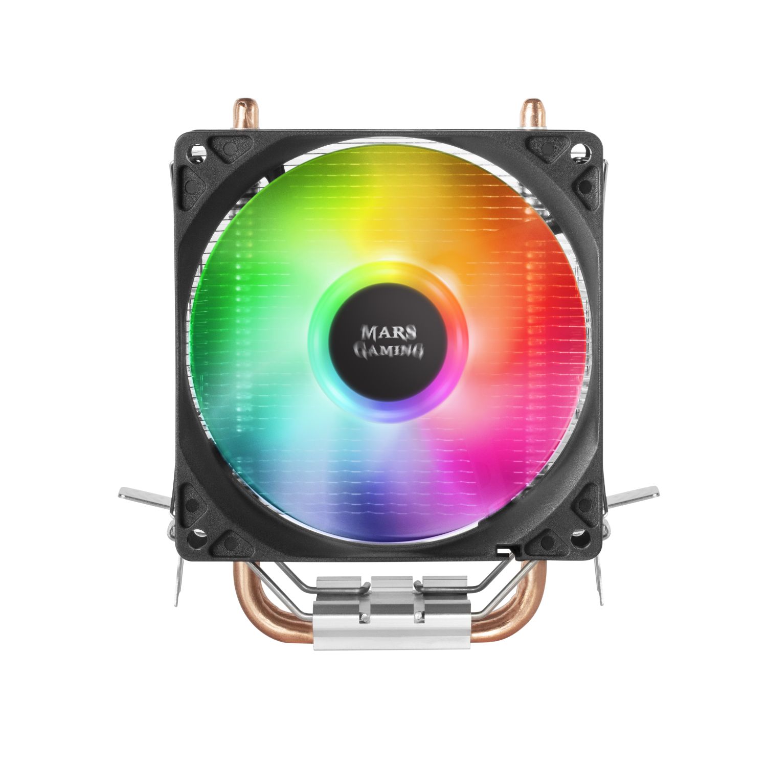 MCPUARGB - Ventilador CPU Mars Gaming Multisocket 90mm 130W RGB Chroma Negro (MCPUARGB)