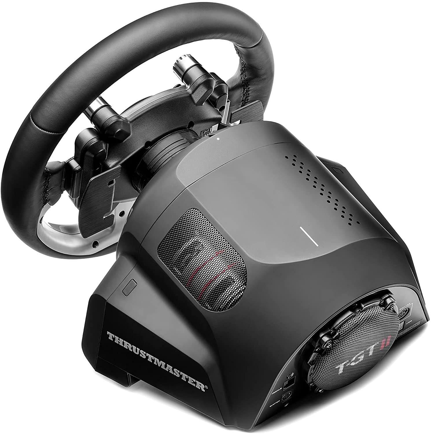 4160823 - Volante+Pedales Thrustmaster T-GT II USB PC PS4 PS5 Negro/Acero Satinado (4160823)