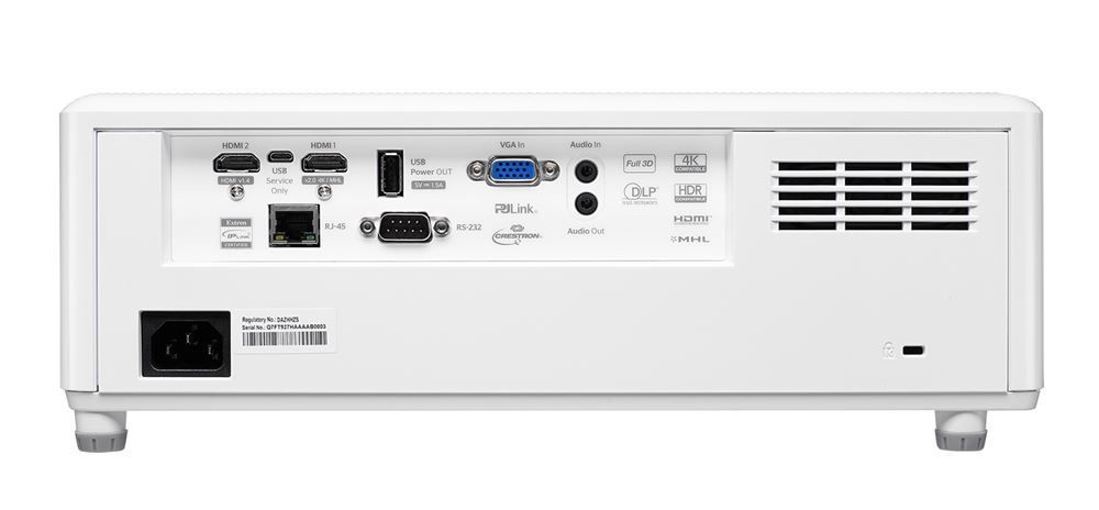 W9PD7F935EZ1 - Proyector Optoma ZW350 Laser WXGA DLP 3500L 3D VGA HDMI Blanco (W9PD7F935EZ1)