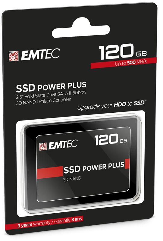 ECSSD120GX150 - SSD EMTEC Power Plus X150 120Gb (ECSSD120GX150)