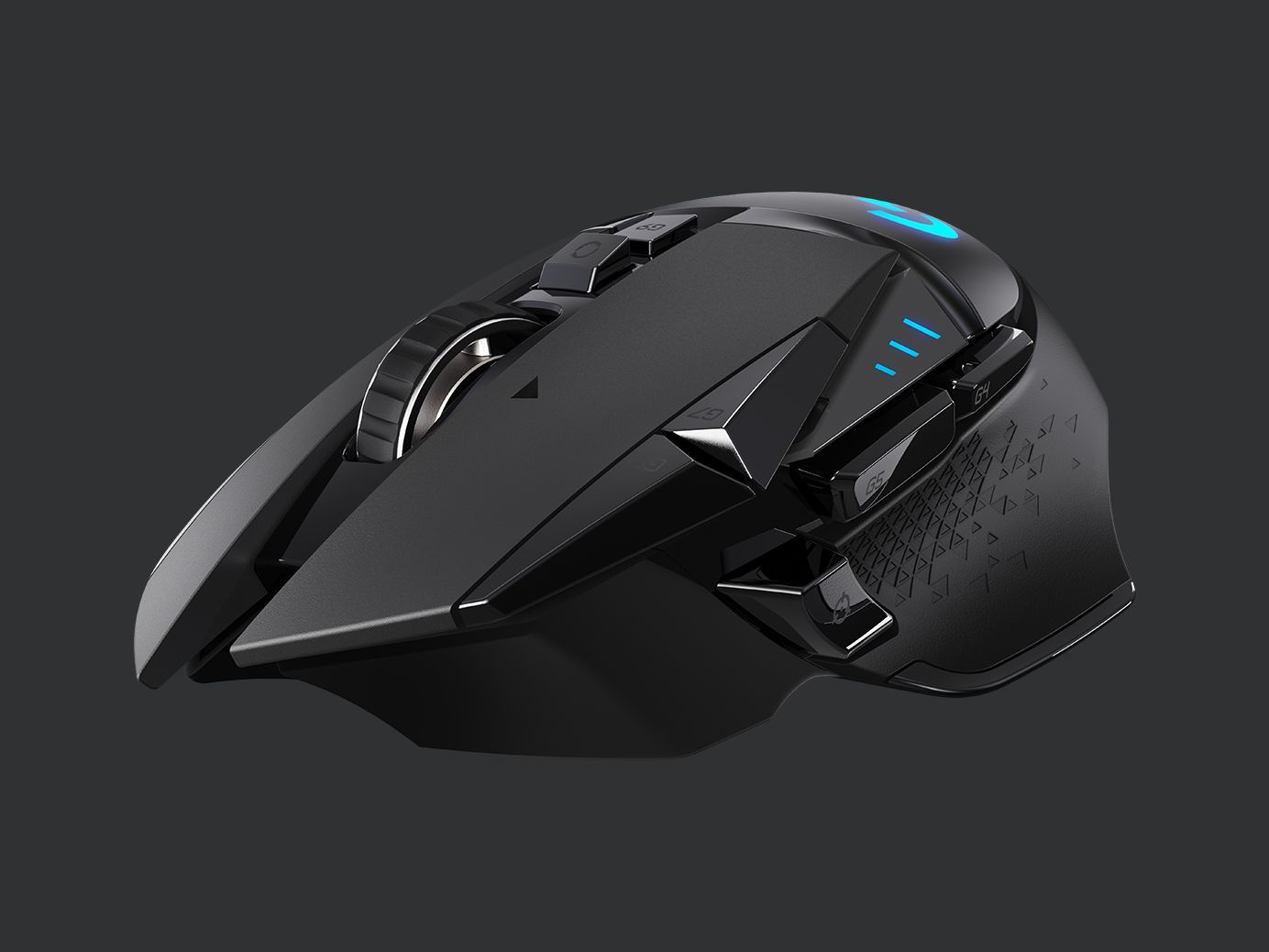 910-005567 - Ratón Gaming LOGITECH G502 Lightspeed Diestro RGB RF 2.4GHz 16000dpi 11 Botones Negro (9910-005567)