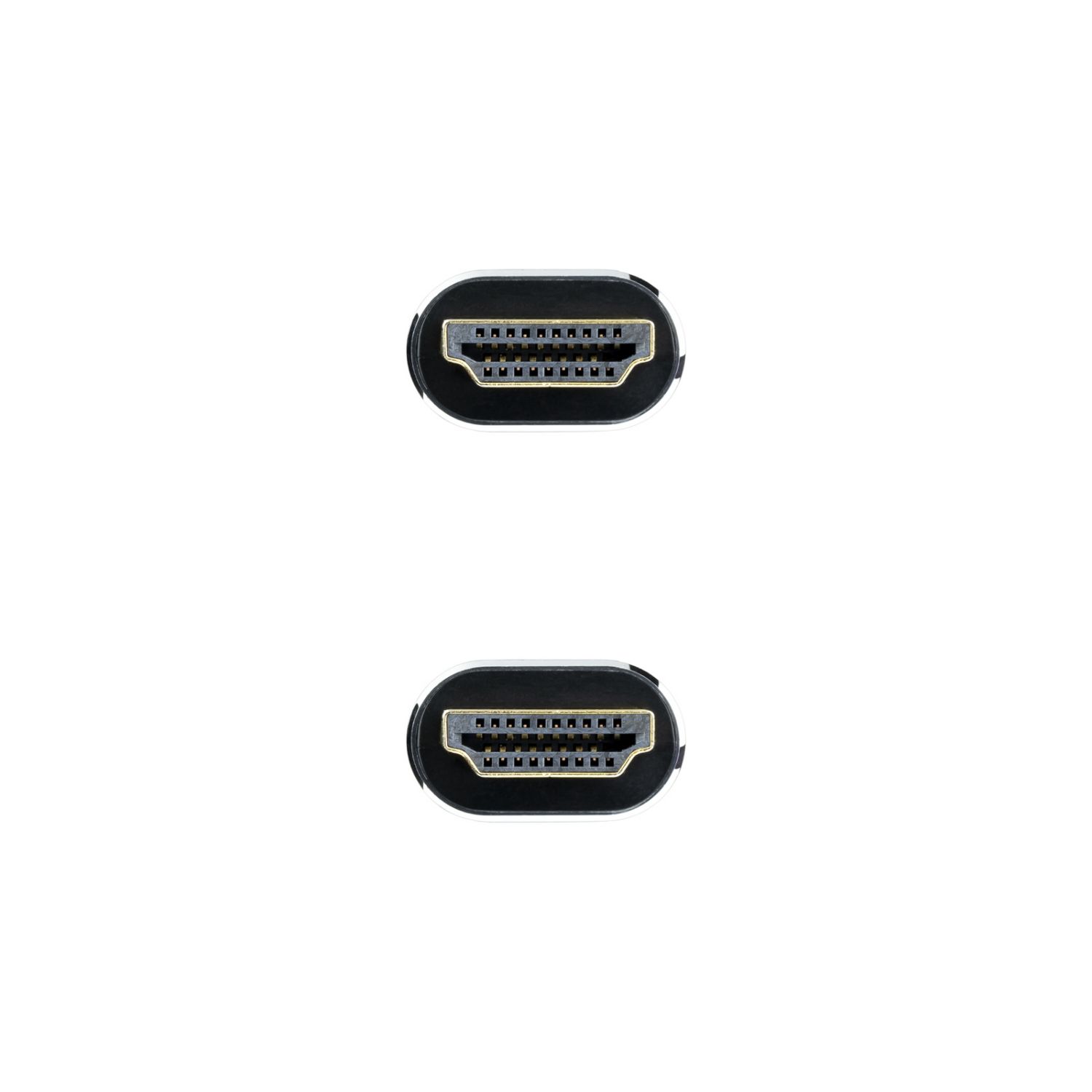 10.15.8000 - Nanocable HDMI 2.1 8K A/M-A/M 0.5m Negro (10.15.8000)