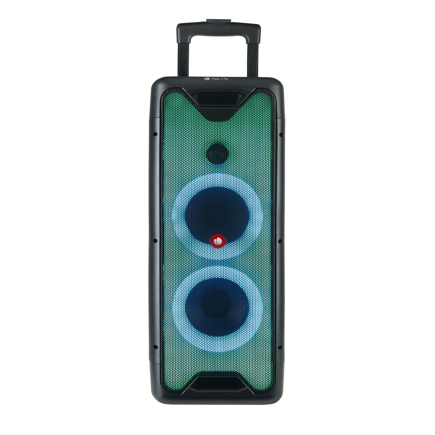 WILDRAVE1 - Altavoz Torre NGS LED 200W Bluetooth USB-A 2.0 3.5mm Negro (WILDRAVE1)