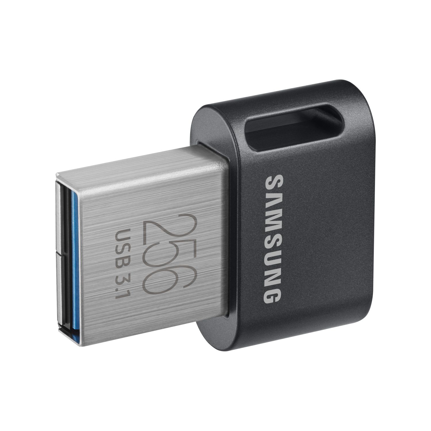 MUF-256AB/APC - Pendrive Samsung Fit Plus APC 256Gb USB-A 3.0 Lectura 300 Mb/s Escritura 30 Mb/s Gris/Plata (MUF-256AB/APC)