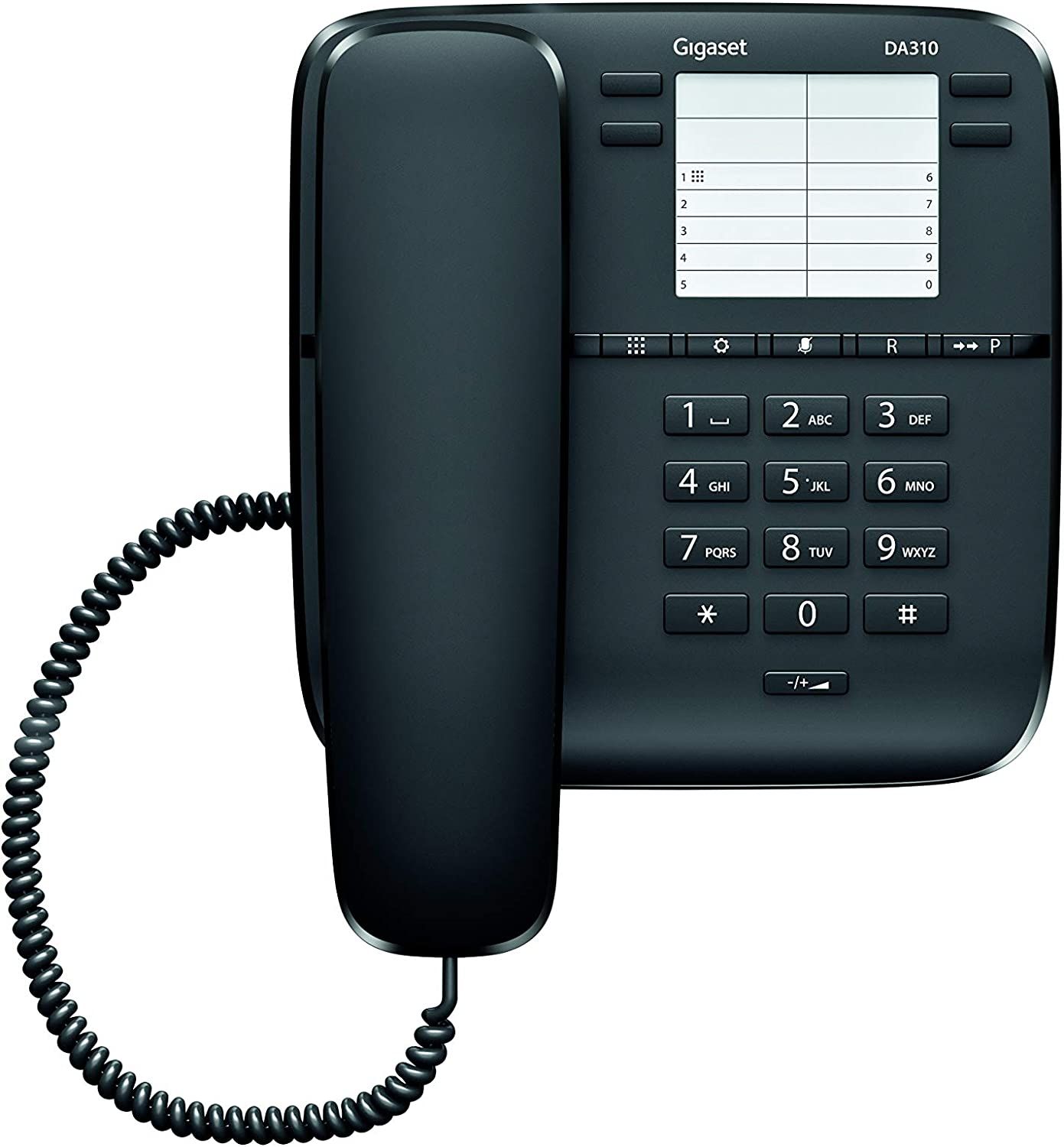 SI-DA310N - Telfono Fijo de Sobremesa GIGASET Negro (SI-DA310N)
