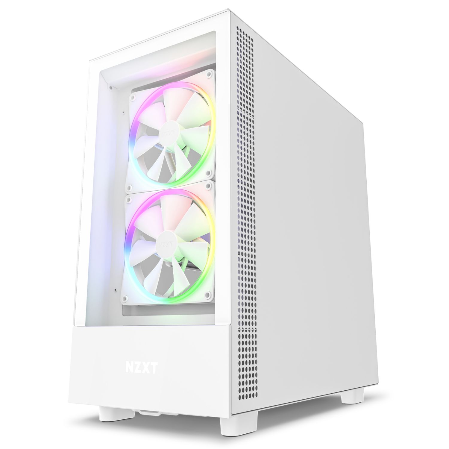 CC-H51EW-01 - Caja NZXT H5 Elite Ventana Lateral de Cristal Templado 1xUSB-A 3.0 1xUSB-C 3.1 ATX EATX mATX Mini-ITX Blanca (CC-H51EW-01)
