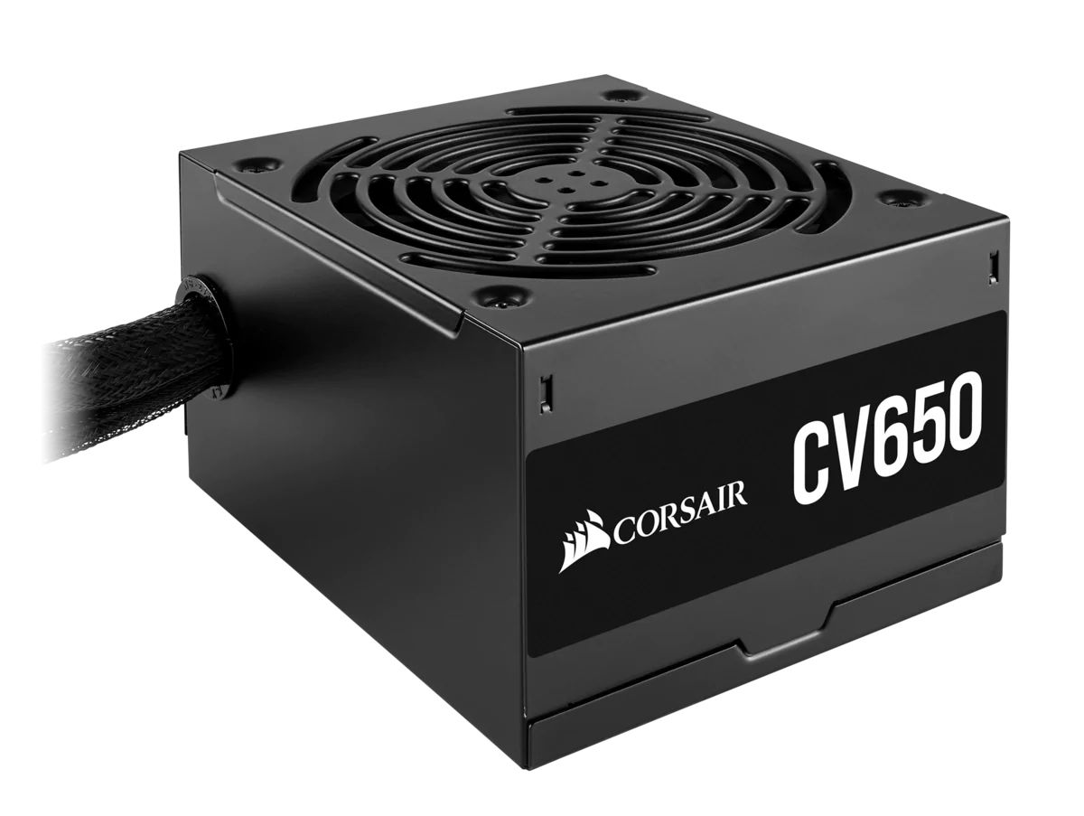 CP-9020236-EU - Fuente Corsair CV650 650W 80+ Bronze 24-pin ATX SATA EPS PCIe Negra (CP-9020236-EU)