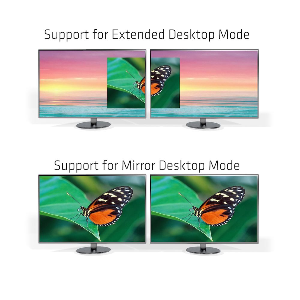 CSV-1545 - Adaptador Club 3D USB-C a 2xDP 60Hz FHD Negro (CSV-1545)