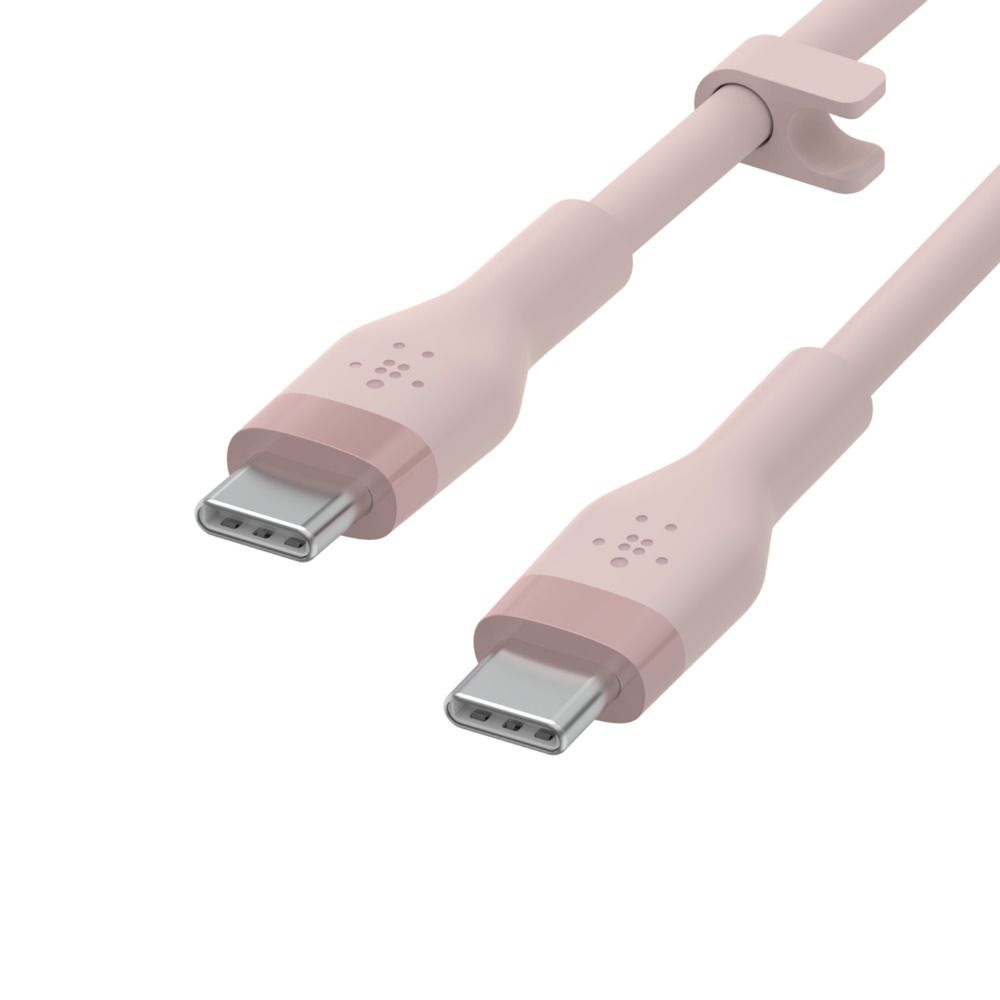 CAB009BT1MPK - Cable BELKIN USB-C a USB-C Flex 1m Rosa (CAB009BT1MPK)