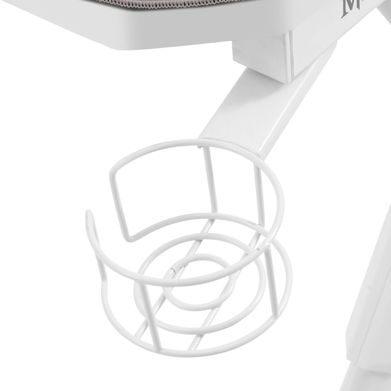 MGDXLW - Mesa Mars Gaming Rectangular Pasacables Gancho para Auriculares Gestin de Cables 160x75x60cm Mximo 100kg Blanca (MGDXLW)