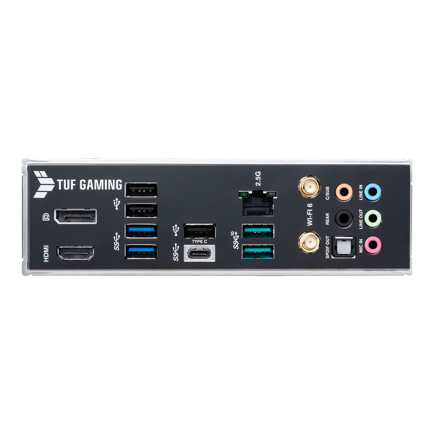 90MB1740-M0EAY0 - ASUS TUF GAMING B560-PLUS WIFI: (1200) 4DDR4 HDMI, Displayport, PCIe 4.0 M.2, Usb3.2 Gen 2 Type-A y Type-C, USB 3.2 Gen 1 Type-C, Wi-Fi 6, 2.5Gb Ethernet, 6SATA, ATX