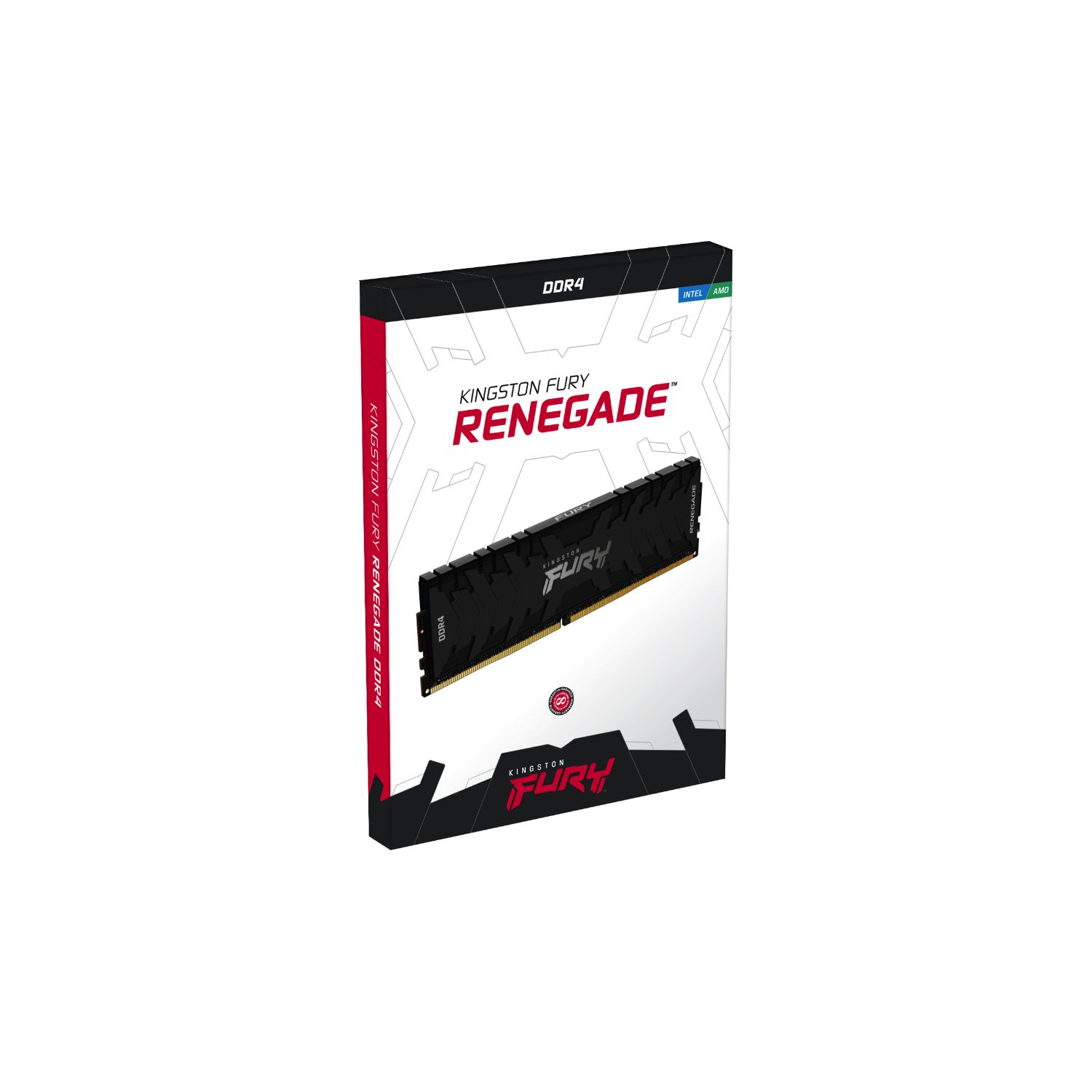 KF440C19RB/8 - Mdulo Kingston DDR4 8Gb 4000Mhz Renegade FURY 288-pin DIMM 1.35V PC/Servidor (KF440C19RB/8)