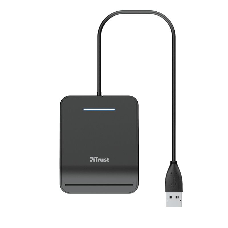 23890 - Lector Trust Primo DNIe Smart Cards USB-A 2.0 Negro (23890)