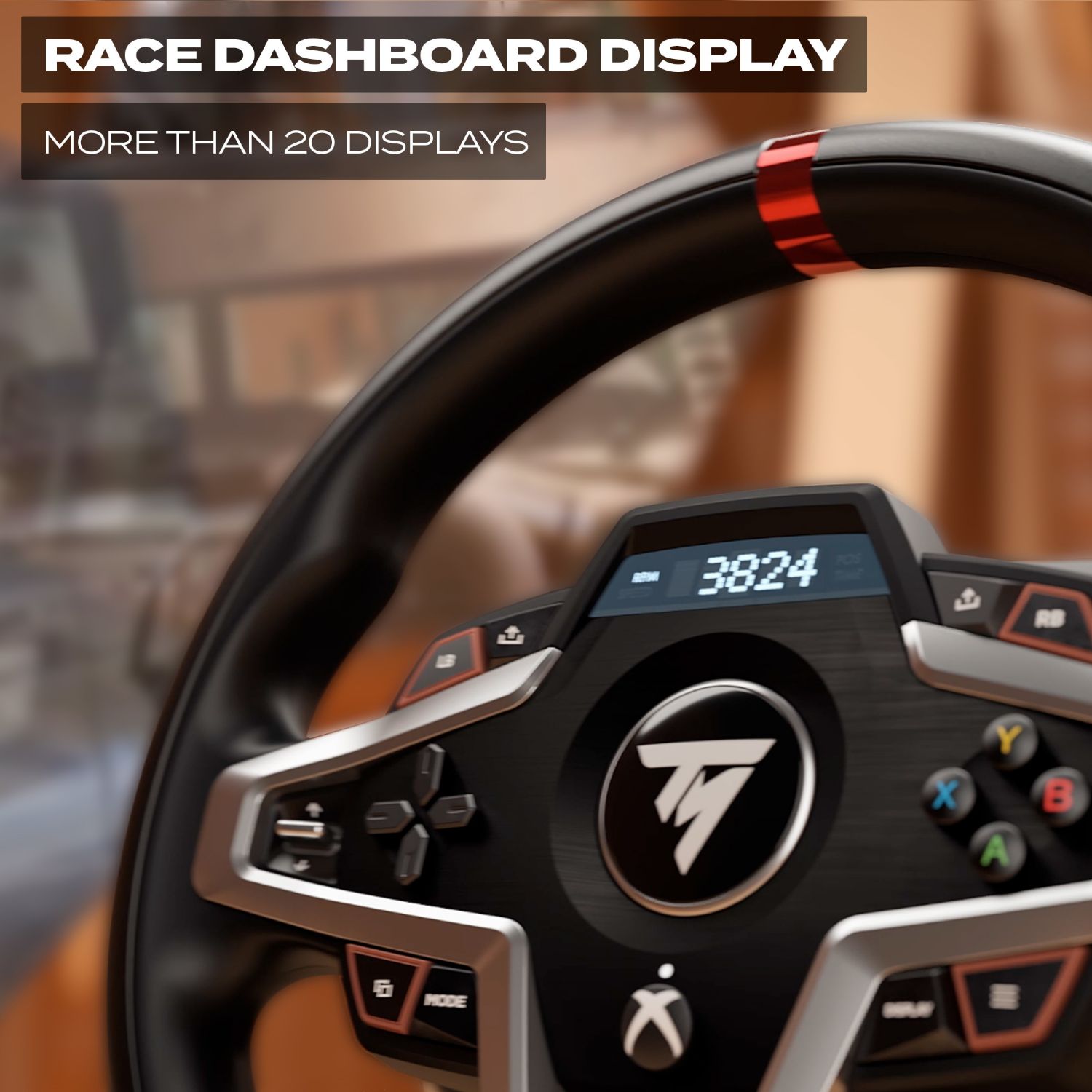 4460182 - Volante+Pedales Thrustmaster T248 Analgico/Digital Pantalla USB PC Xbox One Series Negro (4460182)