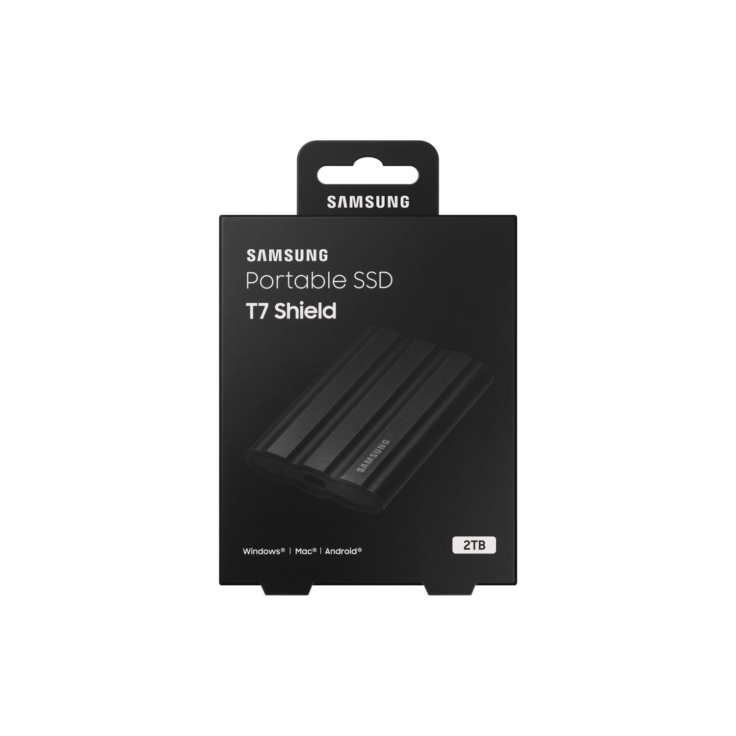 MU-PE2T0S/EU - SSD Samsung T7 Shield 2Tb USB-C 3.1 Negro (MU-PE2T0S/EU)