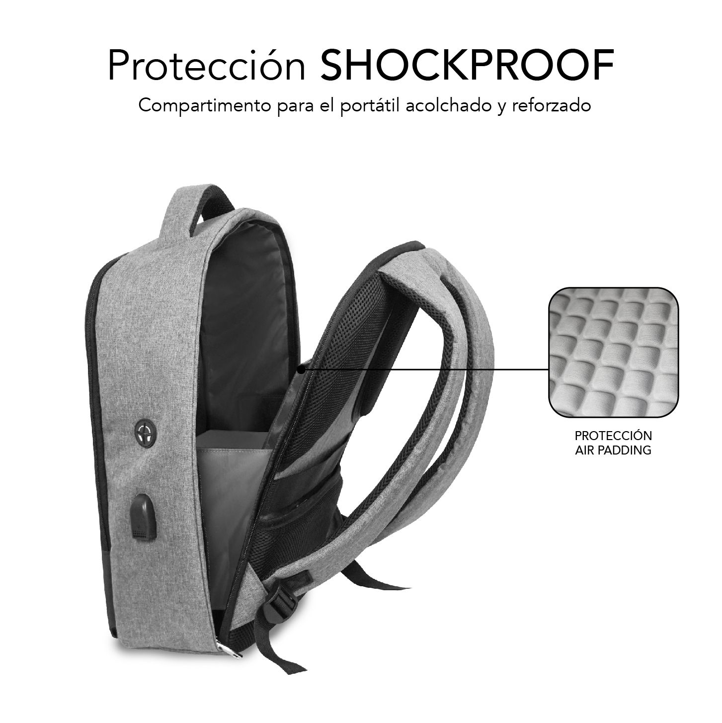 SUBBP-3SA1100 - Mochila SUBBLIM Secure V2 AP 15.6