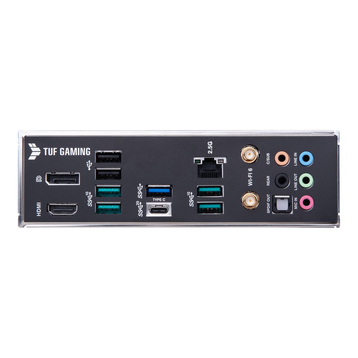 90MB1AZ0-M0EAY0 - ASUS TUF GAMING B660M-PLUS WIFI: (1700) 4DDR5 SATA3 PCIe 4.0 M.2 USB 2.0 USB-A 3.0/3.1 USB-C 3.2 HDMI DP RJ45 mATX 7.1 WiFi 6 Bluetooth 5.2 Gigabit Ethernet