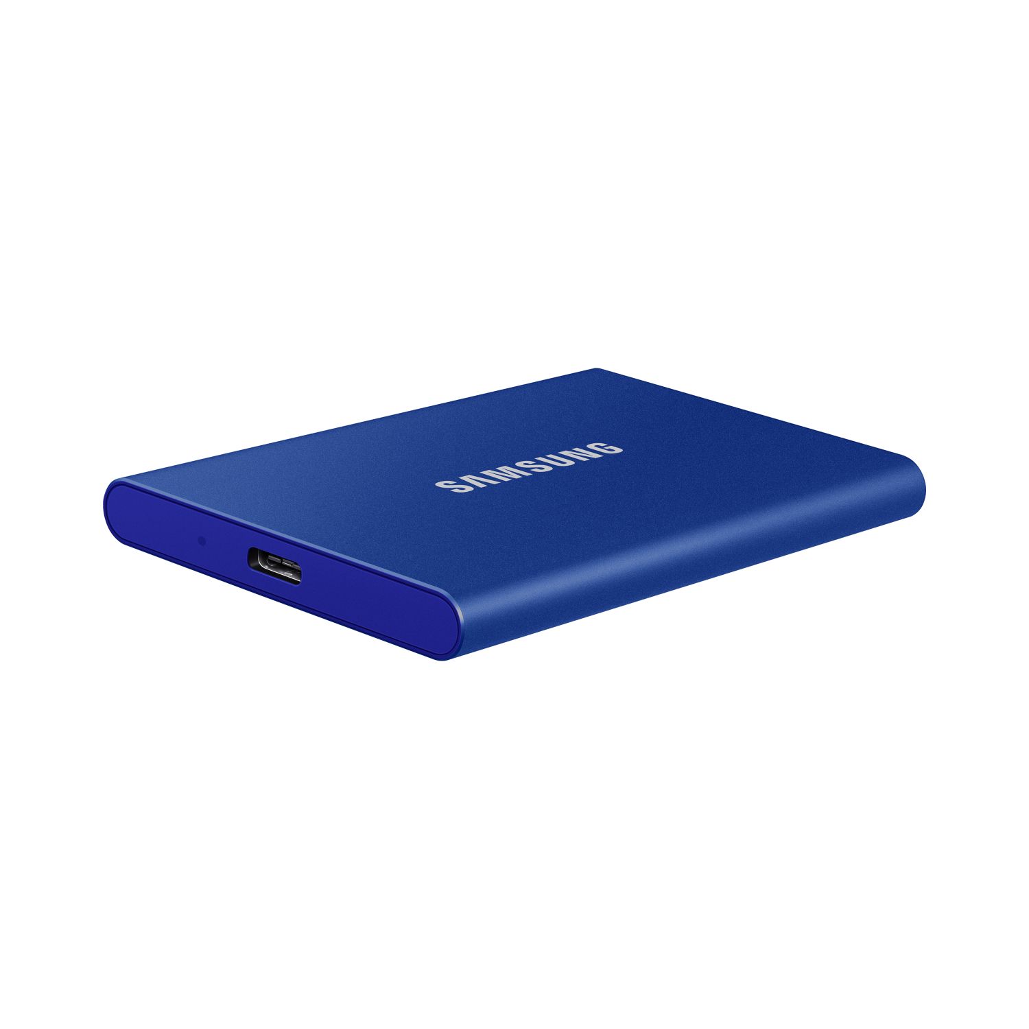 MU-PC2T0H/WW - Disco SSD Samsung T7 2Tb NVMe USB-C 3.1 Lectura 1050 Mb/s Escritura 1000 Mb/s Azul Indigo (MU-PC2T0H/WW)
