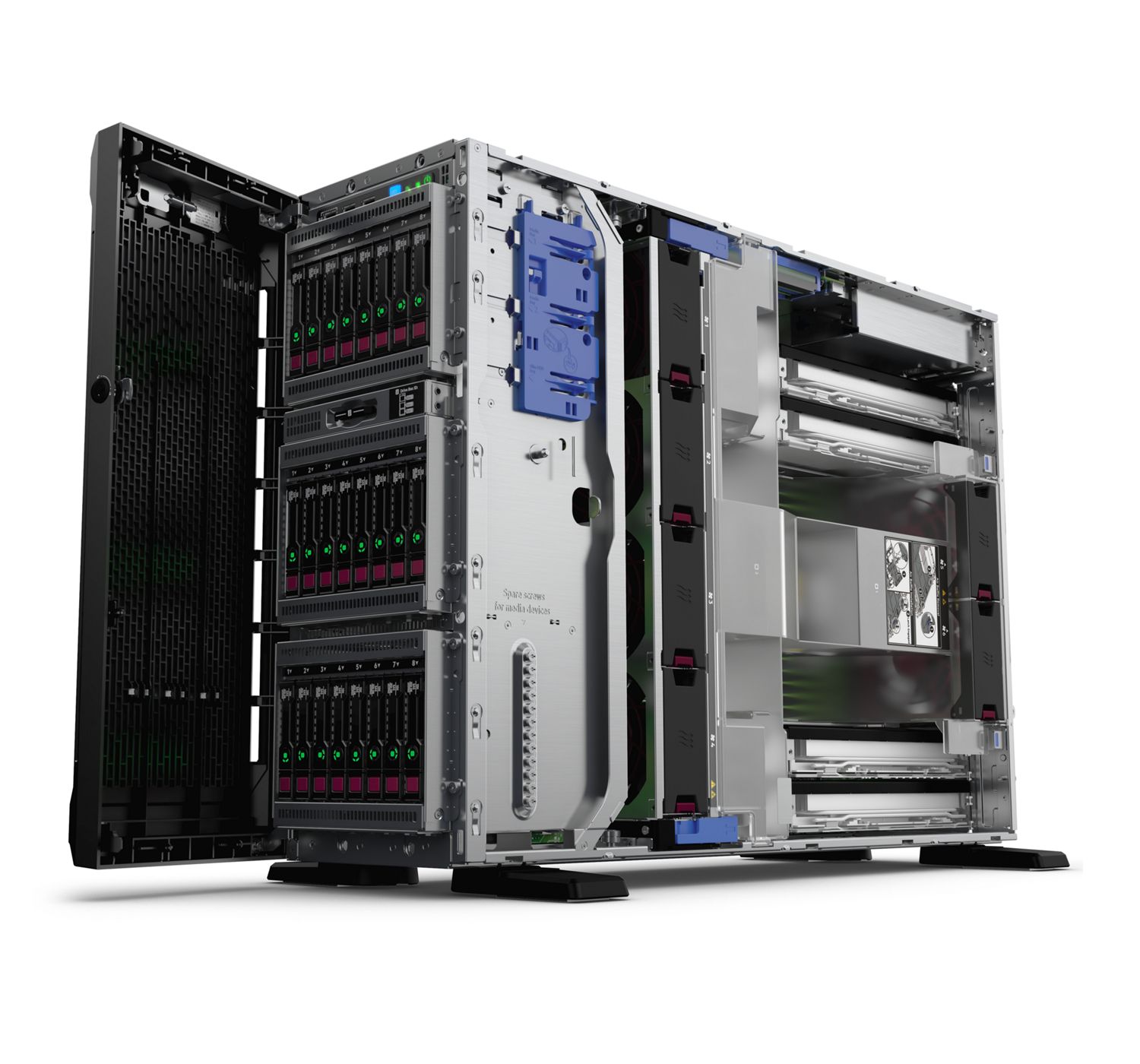 P21789-421 - HPE ProLiant ML350 Gen10 Intel Xeon Silver 4214R 32Gb 8 SFF Gigabit Ethernet 4U 800W Negro (P21789-421)
