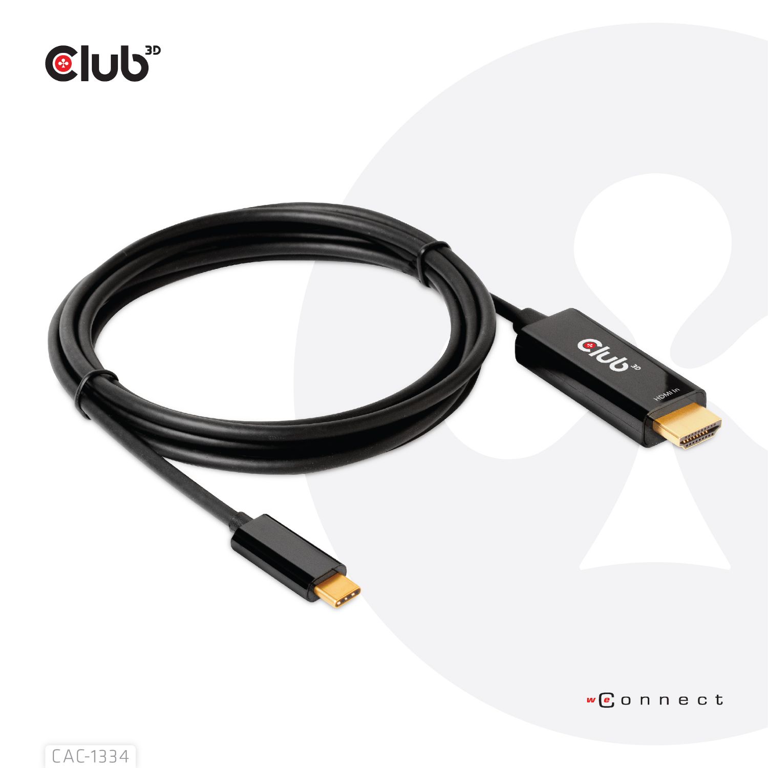 CAC-1334 - Cable Club3D USB-C a HDMI 1.8m (CAC-1334)