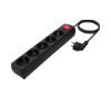 Foto de Regleta AISENS 5 Tomas con interruptor 1.4m (A154-0652)