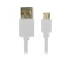 Foto de Cable CONCEPTRONIC Lightning 1m Blanco (CTUSBLIGHTW)