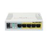Foto de Switch Mikrotik 5p Gigabit SFP PoE (CSS106-1G-4P-1S)