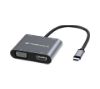 Foto de Adaptador CONCEPTRONIC 4 en 1 USB-C 3.0 Gris (DONN16G)