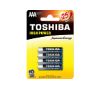 Foto de Pack 4 Pilas Toshiba AAA Alcalinas LR03 1.5V(R03AT BL4)