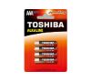 Foto de Pack 4 Pilas Toshiba AAA Alcalinas LR03 (594922 BL4)