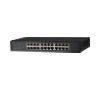 Foto de Switch DAHUA 24p 10/100/1000 Negro (DH-PFS3024-24GT)